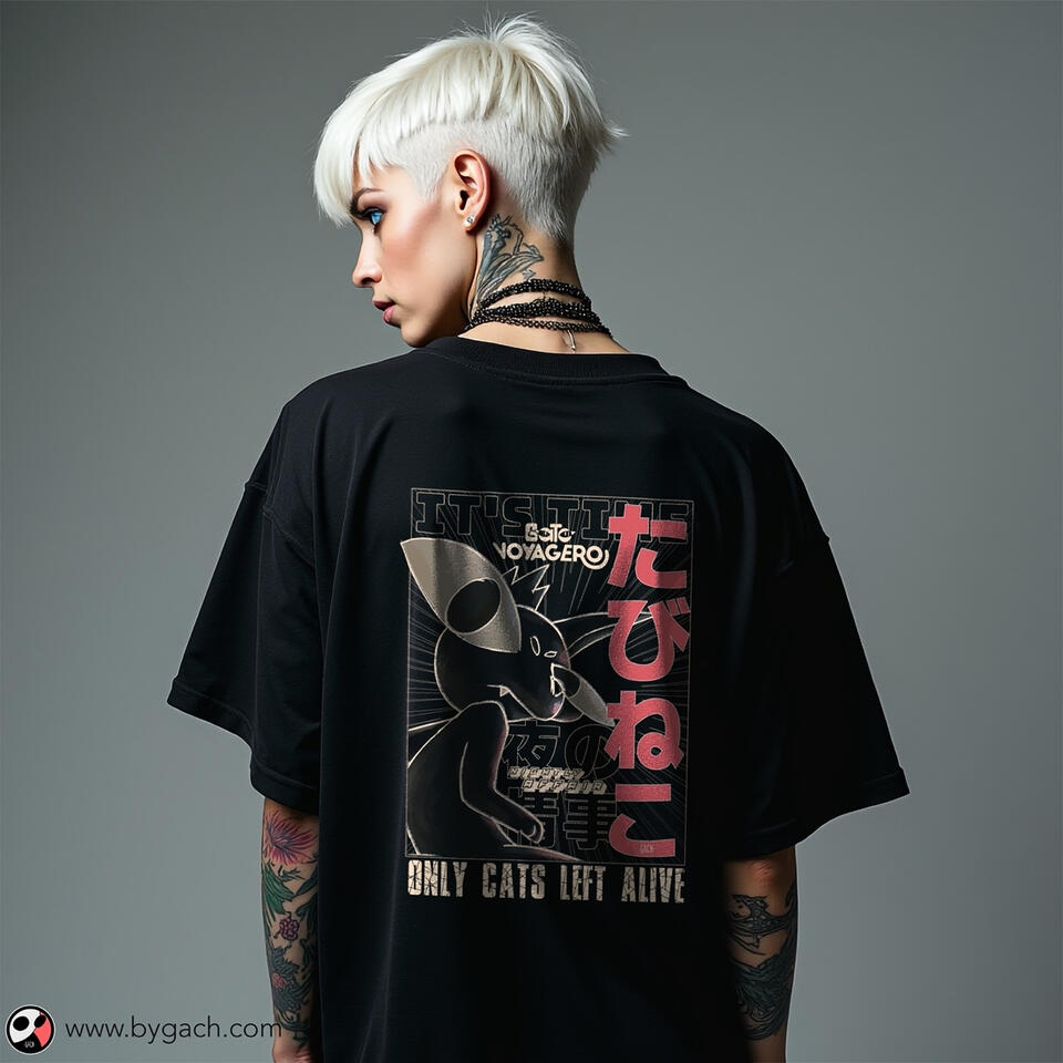 Camiseta Gato Voyagero by Gach Amigurumi Voyagero by Gach